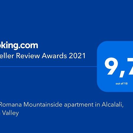 Villa Romana Mountainside Apartment In Alcalali, Jalon Valley エクステリア 写真