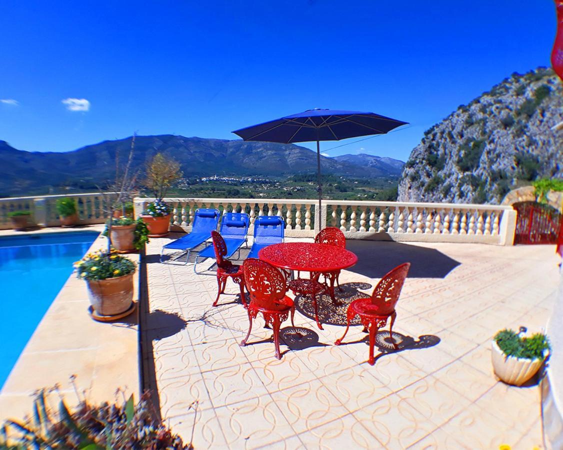 Villa Romana Mountainside Apartment In Alcalali, Jalon Valley エクステリア 写真